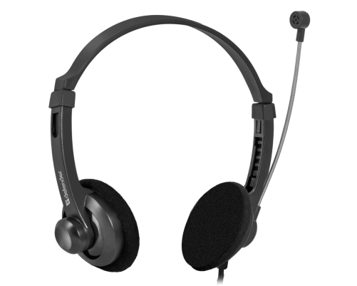 Гарнитура проводная Defender Aura 104, черный Гарнитура проводная Defender Aura 104, черный