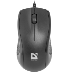 Мышь проводная Defender Optimum MB-160 черный,3 кнопки,1000 dpi