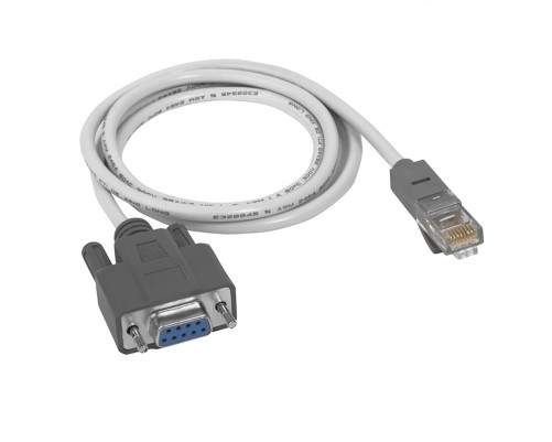 Адаптер-переходник DB9 RS-232/RJ45 9F/8P8C, 1.0 м, серый, 30AWG Адаптер-переходник DB9 RS-232/RJ45 9F/8P8C, 1.0 м, серый, 30AWG