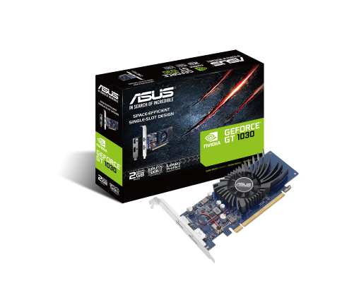 Видеокарта ASUS GeForce GT1030 2GB, GDDR5/64-bit Видеокарта ASUS GeForce GT1030 2GB, GDDR5/64-bit
