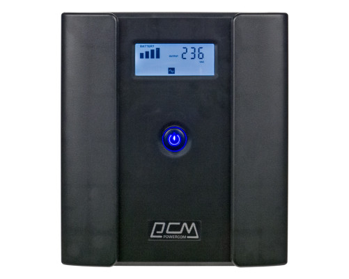 Источник бесперебойного питания Powercom Raptor RPT-2000AP LCD EURO Источник бесперебойного питания Powercom Raptor RPT-2000AP LCD EURO