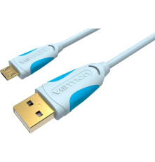 Кабель Vention USB 2.0 AM/micro B 5pin  - 0,25 м