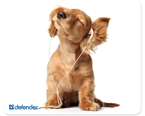 Коврик для мыши Defender Silk 230x190x1.6 мм, 10 видов