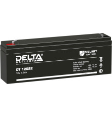 Аккумулятор свинцово-кислотный DELTA DT 12022, 12В/2.2Ач