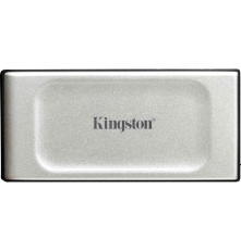 Внешний накопитель SSD Kingston XS2000, 4TB, USB 3.2, серебристый