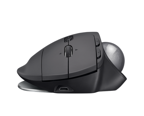Мышь беспроводная Logitech MX ERGO, черный/серый Мышь беспроводная Logitech MX ERGO, черный/серый