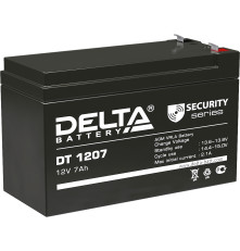 Аккумулятор свинцово-кислотный DELTA DT 1207, 12В/7Ач 
