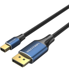 Кабель Vention DisplayPort 20M/Mini DP M, v1.4 , 1.5 м, черный
