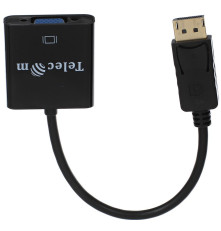 Кабель-переходник DP-VGA-F, 0.2 м, Telecom (TA552)