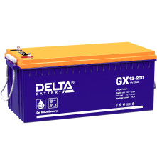 Аккумулятор свинцово-кислотный DELTA GX 12-200, 12В/200Ач
