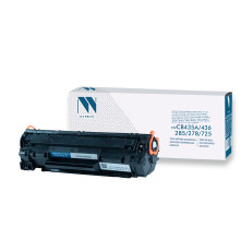 Тонер-картридж NVP NV-CB435A/CB436A/CE285A/CE278A/NV-725 для HP/Canon LaserJet P1005/ P1006/ M1120/ M1120n/ M1522n/ M1522nf/ P1505/ P1505n/ M1132/ M1212nf/ M1217nfw/ P1102/ P1102w/ M1214nfh/ M1132s/ P1566/ P1606dn/ M1536dnf/6000 i-Sensys/