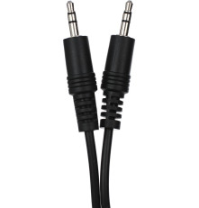 Кабель 3.5 Jack (M) - 3.5 Jack (M), стерео, 1.2 м, черный, VCOM <vav7175-1.2m>