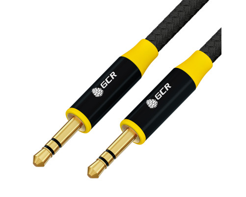 Кабель jack 3.5mm/jack 3.5mm, 0.5 м, черный, M/M, GCR-54245 Кабель jack 3.5mm/jack 3.5mm, 0.5 м, черный, M/M, GCR-54245