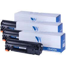 Комплект картриджей NVP NV-CB435A-SET3 для HP LaserJet P1005/ P1006 (1500 стр.) (3 шт)