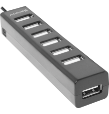 USB разветвитель Defender Quadro Swift USB2.0, 7 портов