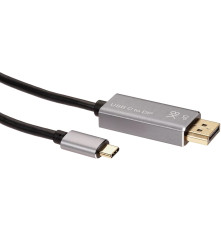 Кабель-адаптер USB Type-CM-DP(M)1.4v, 1.8 м , черный, VCOM <cu480mc-1.8m>