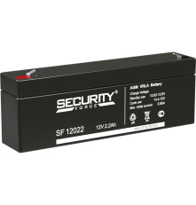 Аккумулятор свинцово-кислотный SECURITY FORCE SF 12022, 12В/2.2Ач