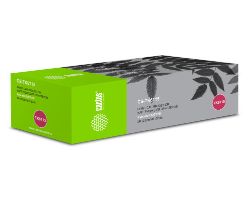 Картридж Cactus CS-TK6115 TK-6115 для Kyocera Ecosys M4125idn/M4132idn (15000 стр.) Картридж Cactus CS-TK6115 TK-6115 для Kyocera Ecosys M4125idn/M4132idn (15000 стр.)