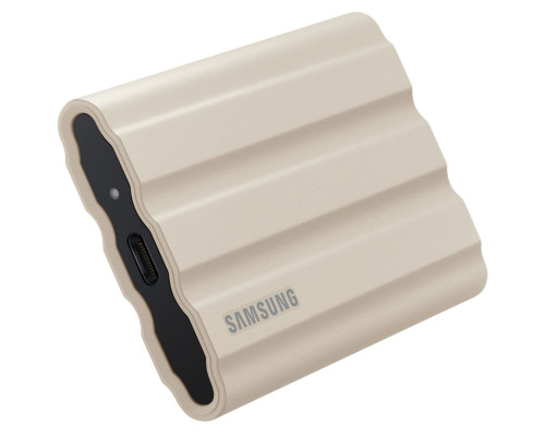 Внешний накопитель SSD SamsungT7 Shield, 1TB, USB 3.2 Gen2, бежевый Внешний накопитель SSD SamsungT7 Shield, 1TB, USB 3.2 Gen2, бежевый