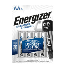 Элемент питания Energizer Ultimate FR6 AA BL4 1.5V