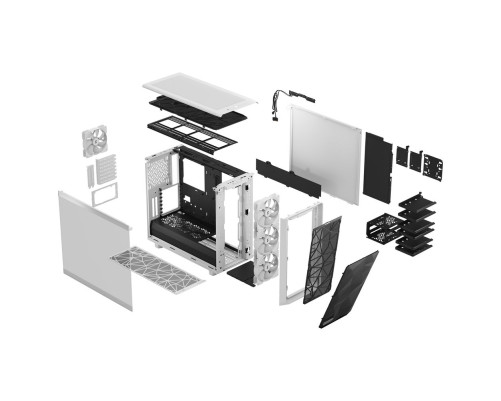 Корпус Fractal Design Meshify 2 RGB, белый Корпус Fractal Design Meshify 2 RGB, белый