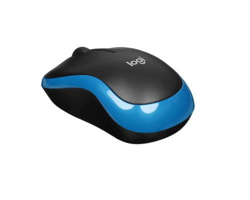 Мышь беспроводная Logitech M185, синий