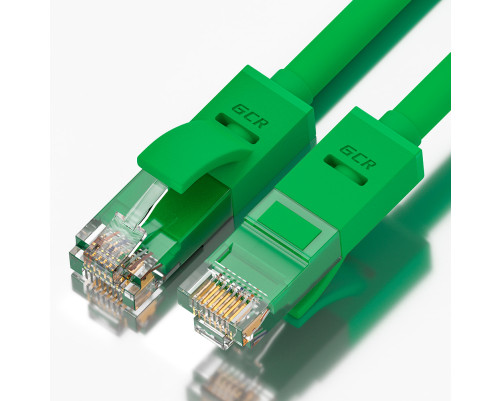 Патч-корд прямой UTP кат.5e, 5 м, зеленый, 24 AWG, литой, GCR-LNC05-5.0m Патч-корд прямой UTP кат.5e, 5 м, зеленый, 24 AWG, литой, GCR-LNC05-5.0m