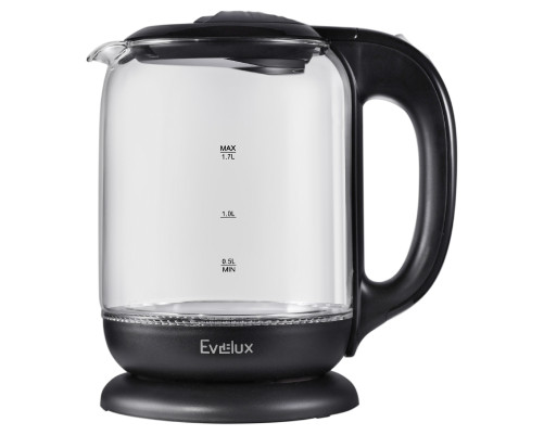 Чайник EVELUX EWK 0902 G, черный Чайник EVELUX EWK 0902 G, черный