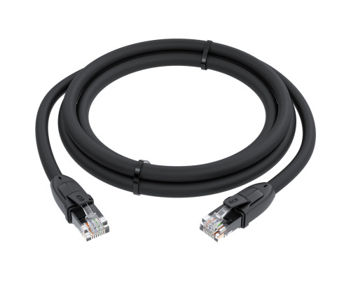 Патч-корд прямой 7.5m UTP кат.6, черный, 24 AWG, ethernet high speed, RJ45, T568B, GCR-52535 Патч-корд прямой 7.5m UTP кат.6, черный, 24 AWG, ethernet high speed, RJ45, T568B, GCR-52535