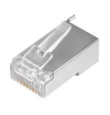 Коннектор RJ-45 cat.5e FTP Male 8p8c, экранированный (10 шт/уп)