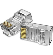 Коннектор Vention RJ45 (8p8c), cat. 5e, под витую пару (100 шт./уп.)