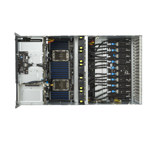 Серверная платформа ASUS ESC8000A-E12-SKU2/10G/3kW(2+2)/2 PCIe/2 NVMe