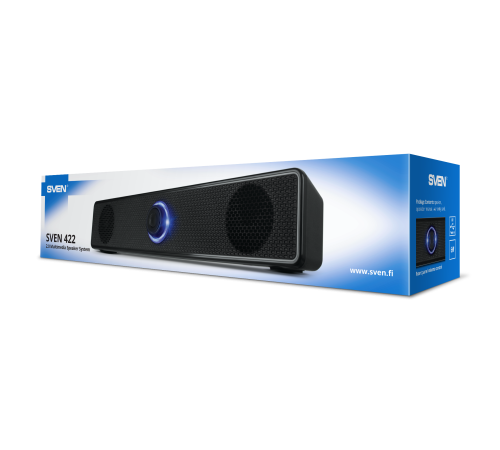 Саундбар SVEN 422, 6 Вт, USB, черный