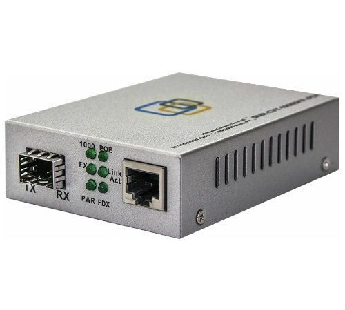 Медиаконвертер SNR CVT-1000SFP-POE