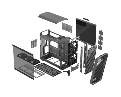 Корпус Fractal Design Torrent TG Light, серый Корпус Fractal Design Torrent TG Light, серый