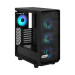 Корпус Fractal Design Meshify 2 Compact Lite RGB TG Light Tint, черный