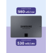 Твердотельный накопитель Samsung 870 QVO, 1TB , 2.5"