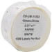 Этикетки Cactus CS-LW-11353, 25x13 мм, черный/белый, 1000 шт/рулон