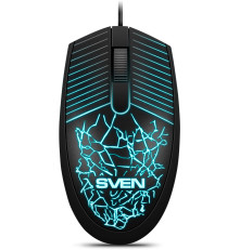 Мышь проводная SVEN RX-70, USB, чёрный