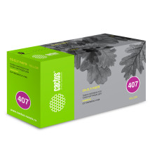 Картридж лазерный Cactus CS-CLT-Y407S CLT-Y407S для Samsung CLP320/320n/325/CLX318, желтый (1000 стр.)