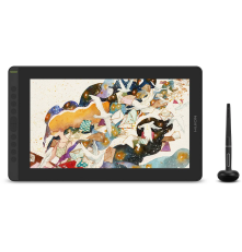 Интерактивный дисплей Huion KAMVAS 16 (2021), черный