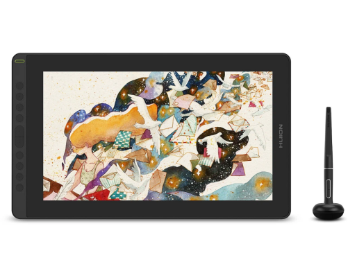 Интерактивный дисплей Huion KAMVAS 16 (2021), черный