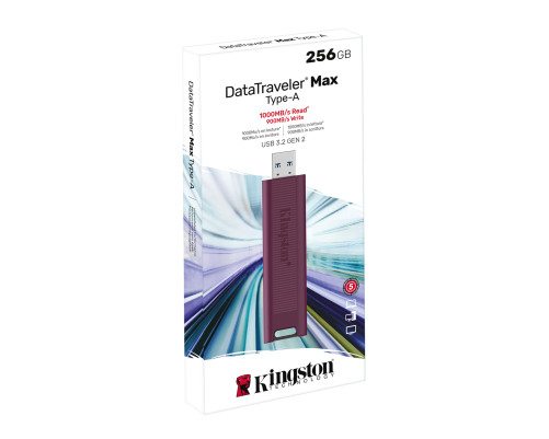 Накопитель USB Flash Drive Kingston 256GB DataTraveler Max, черный Накопитель USB Flash Drive Kingston 256GB DataTraveler Max, черный