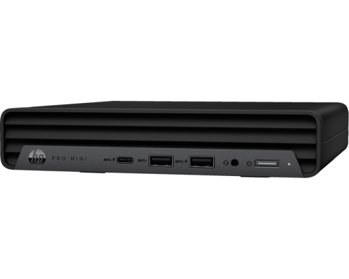Персональный компьютер HP Pro Mini 400 G9 Intel Core i3 13100T(2.5Ghz)/8192Mb/256PCISSDGb/noDVD/BT/WiFi/war 1y/DOS + USB mouse, En_kbd, 3pin, Wi-Fi 6E AX211 (2x2) and Bluetooth® 5.3 Персональный компьютер HP Pro Mini 400 G9 Intel Core i3 13100T(2.5Ghz)/8192Mb/256PCISSDGb/noDVD/BT/WiFi/war 1y/DOS + USB mouse, En_kbd, 3pin, Wi-Fi 6E AX211 (2x2) and Bluetooth® 5.3
