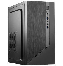 Корпус 450 Вт Forza mATX, 450W, 2xUSB3.0, Black, w/o FAN, 12 cm fan PSU, power cord