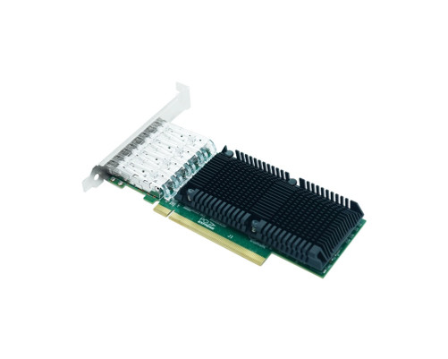 Сетевая карта внутренняя LR-Link LRES1023PF-4SFP28 Сетевая карта внутренняя LR-Link LRES1023PF-4SFP28