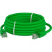 Патч-корд прямой 20.0m UTP кат.6, зеленый, 24 AWG, ethernet high speed, RJ45, T568B, GCR-52394
