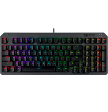 Клавиатура проводная игровая ASUS RA07 TUF K3 GEN II, механическая, 97 клавиш , USB, черный