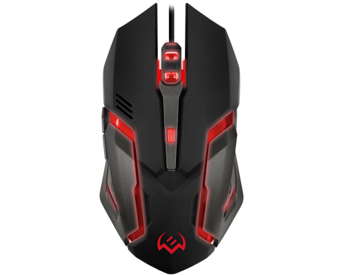 Мышь проводная игровая SVEN RX-G740, USB, 6 кнопок, 800-2400dpi, SoftTouch, черный Мышь проводная игровая SVEN RX-G740, USB, 6 кнопок, 800-2400dpi, SoftTouch, черный