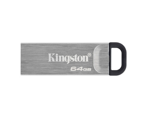 Накопитель USB Flash Drive Kingston 64 GB DataTraveler Kyson, серебристый Накопитель USB Flash Drive Kingston 64 GB DataTraveler Kyson, серебристый